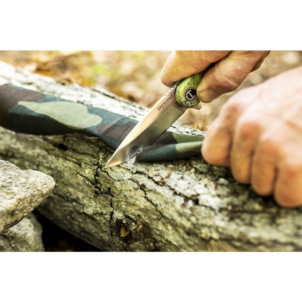 Crescent Wiss Pocket Knife and Shear Set Camo 2pc - Flockneti