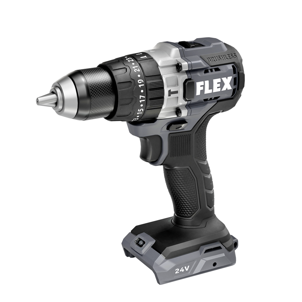 FLEX 24V 1/2″ 2 Speed Hammer Drill Bare Tool - Flockneti