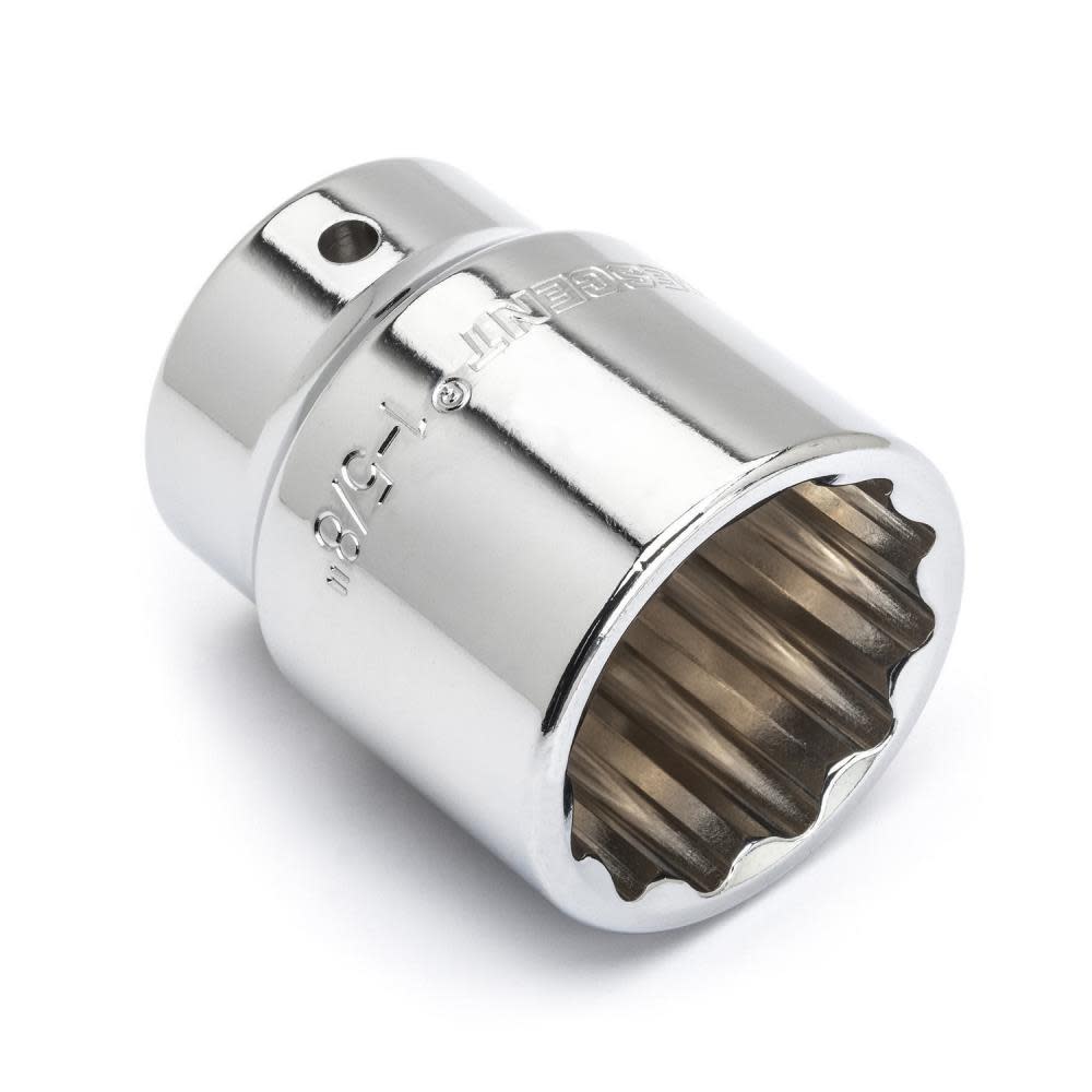 Crescent Socket 3/4 In. Drive 12 Point 1-5/8 In. - Flockneti