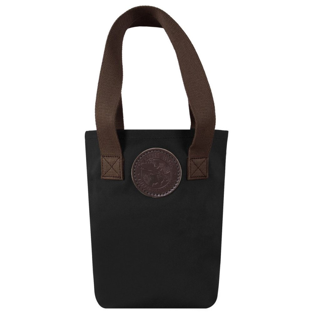 Duluth Pack 6 Liter Capacity Black Envelope Style Promo Tote - Flockneti