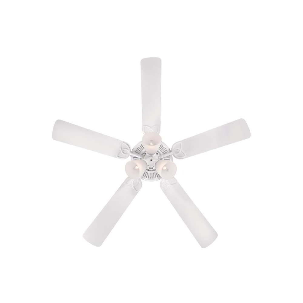 Westinghouse 52″ Vintage White LED Indoor Ceiling Fan - Flockneti