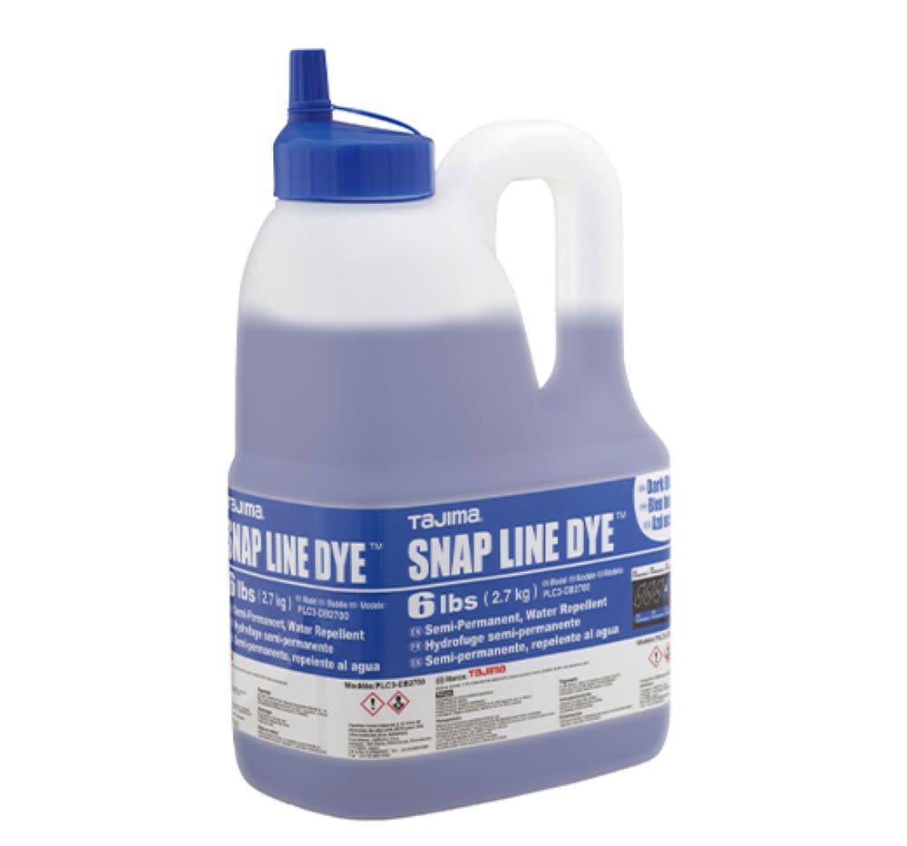 Tajima Chalk Snap Line Dye 6lbs Dark Blue - Flockneti