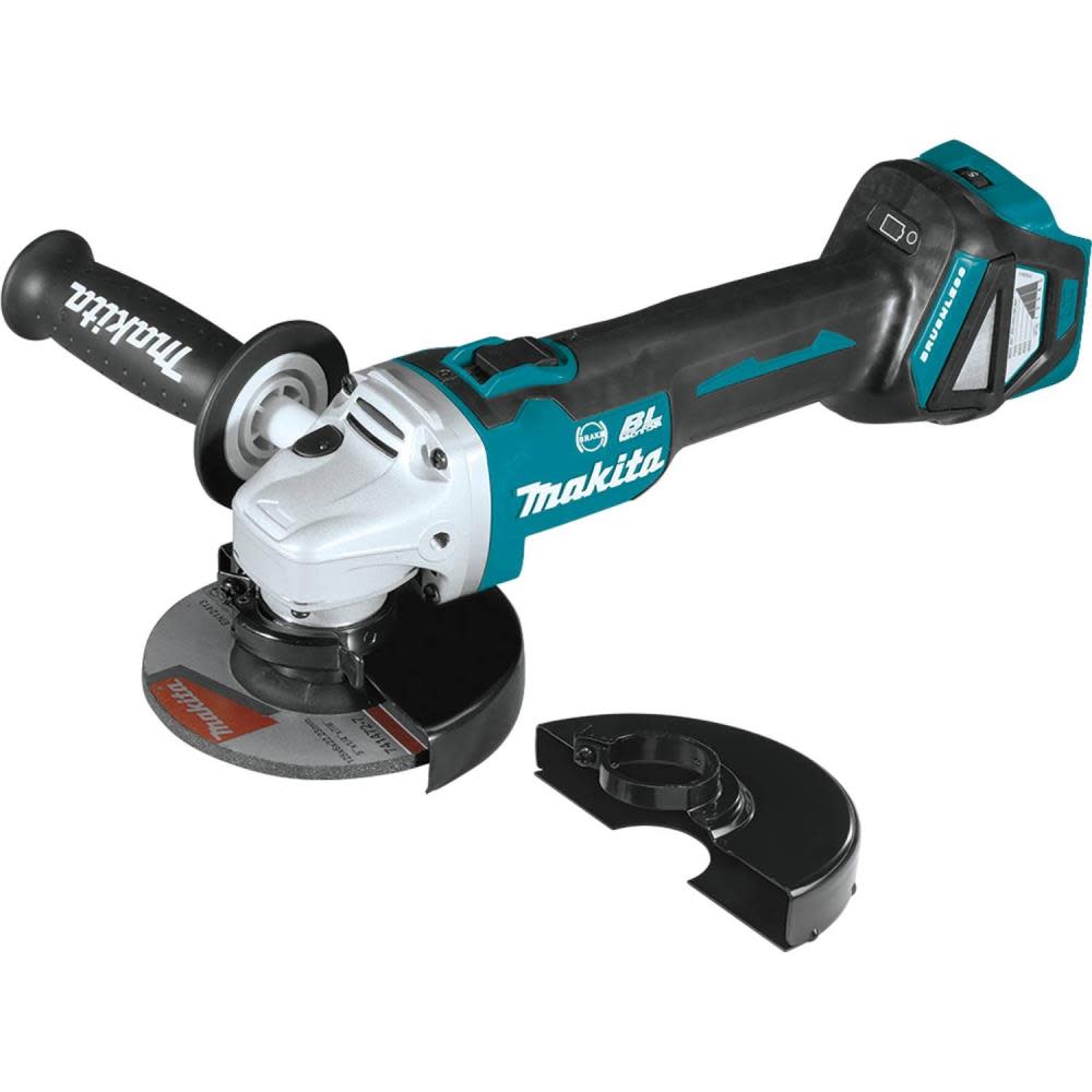 Makita 18V LXT 4 1/2 / 5″ Cut-Off/Angle Grinder with Electric Brake Bare Tool - Flockneti