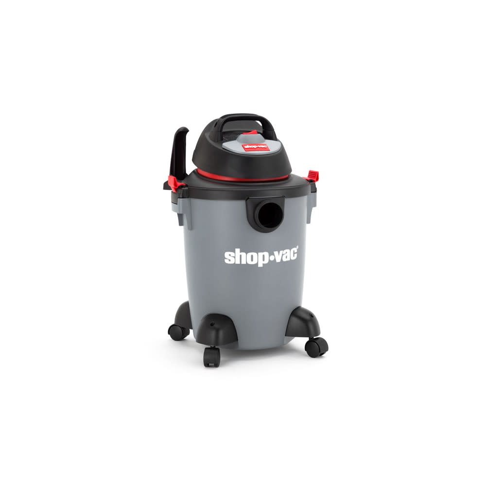 Shop Vac Wet/Dry Vacuum 6 Gallon 3HP Peak 65 CFM Peak - Flockneti