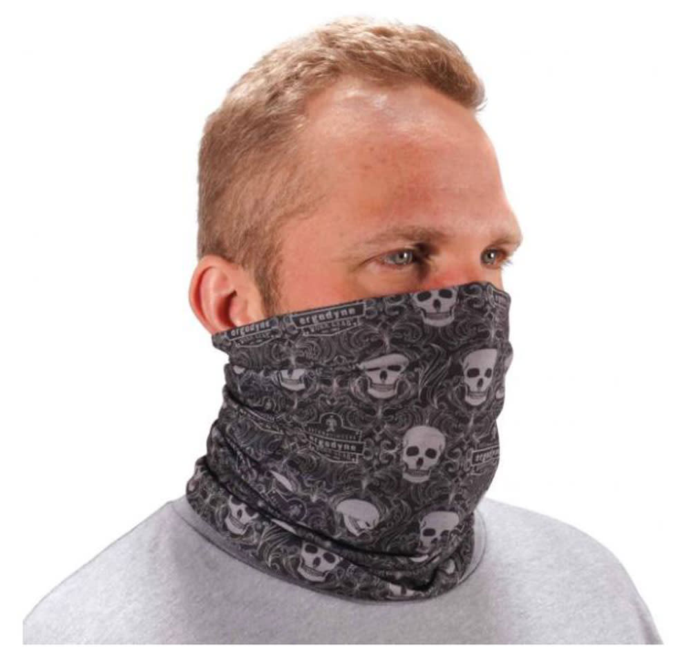 Ergodyne Chill-Its 6485 Skulls Face Guard Multi-Band - Flockneti