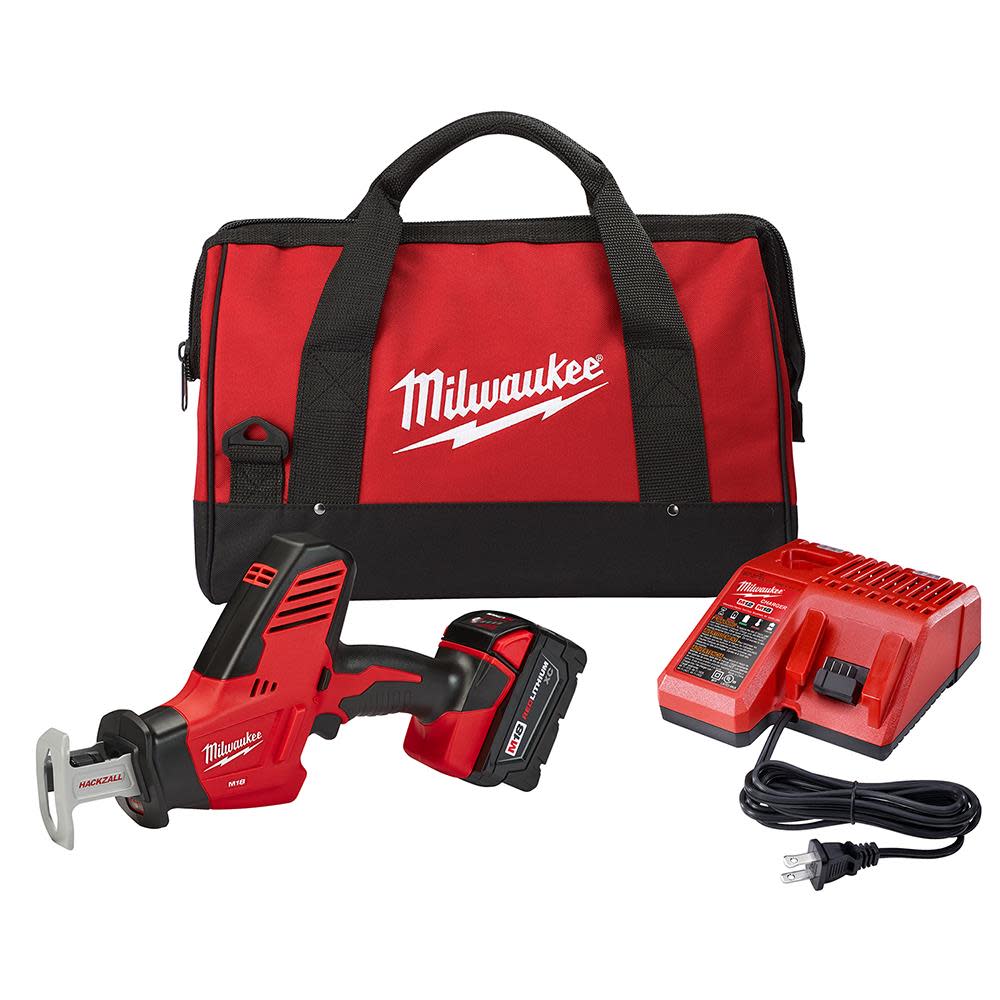 Milwaukee M18 HACKZALL Reciprocating Saw Kit - Flockneti