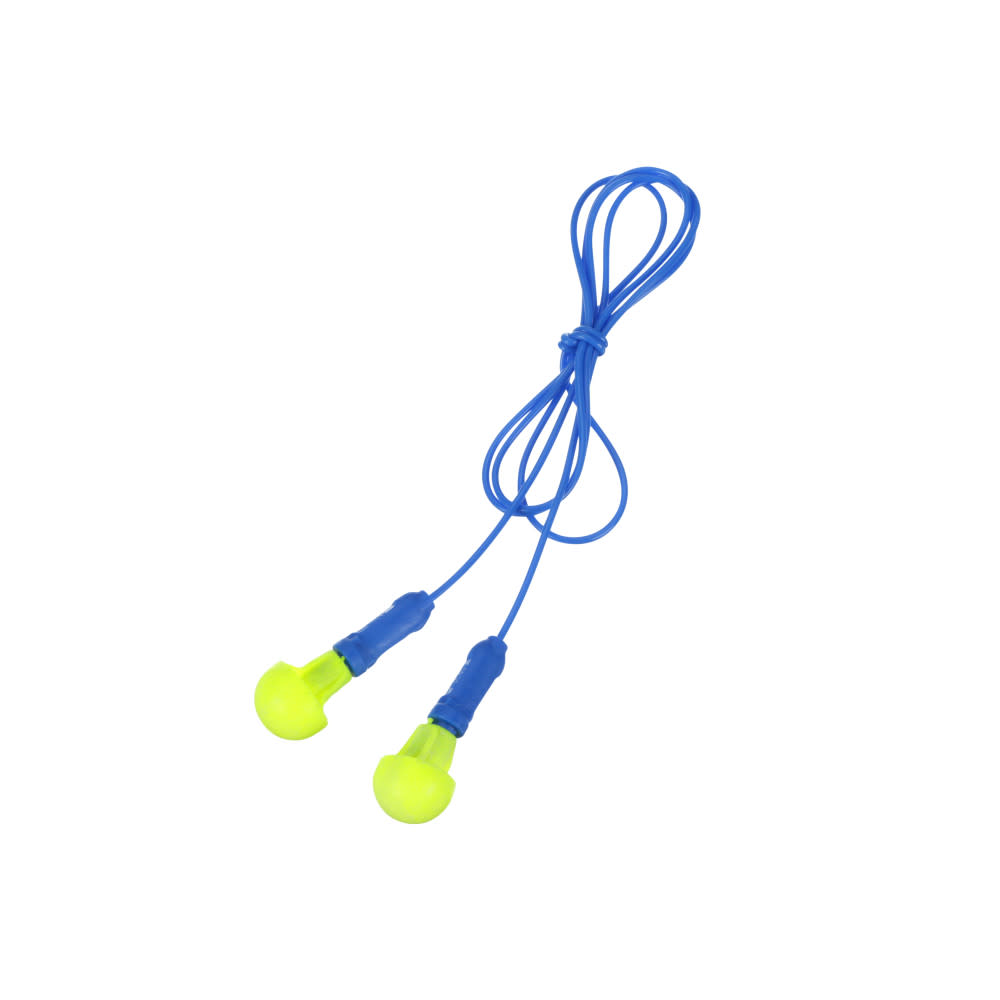 3M E-A-R Push-Ins Earplugs 318-1001 Corded 100pk - Flockneti