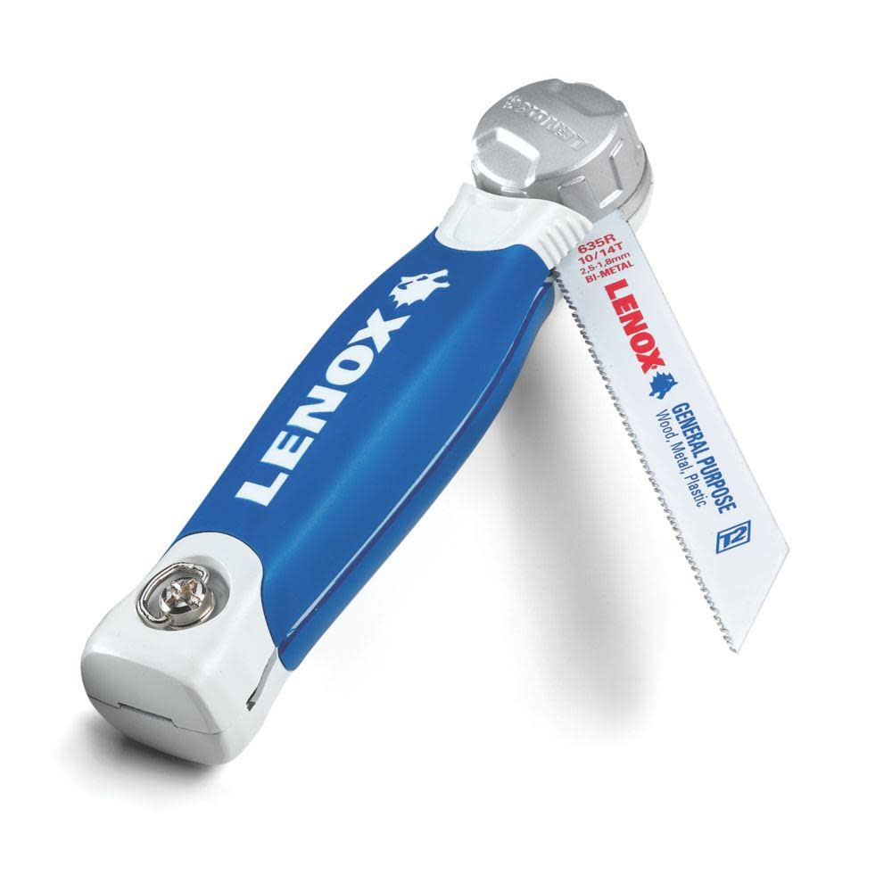 Lenox Tri-Fold Saw with Metal and Drywall Blade - Flockneti