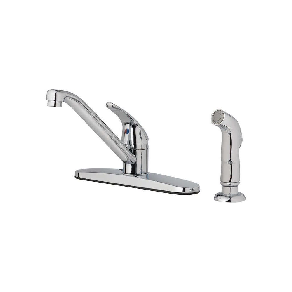 Oakbrook Essentials Kitchen Faucet Polished Chrome One Handle - Flockneti
