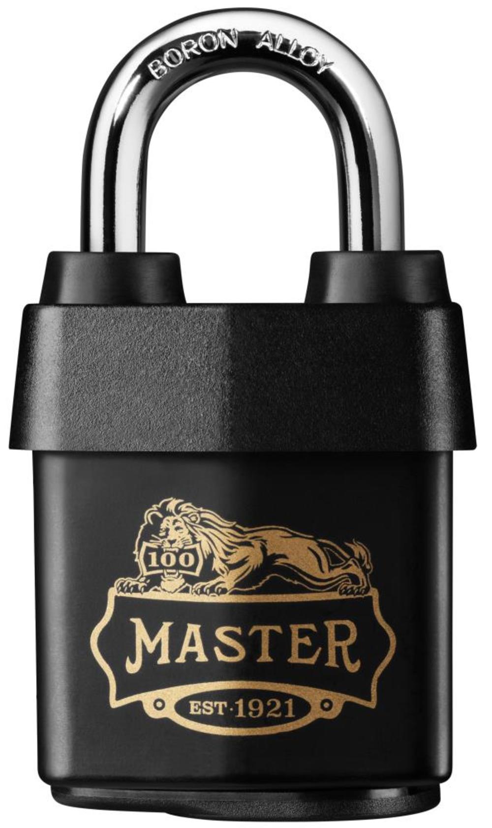 Master Lock 100 Year Celebration Limited Edition Wide Covered Laminated Steel Padlock 2 1/8″ - Flockneti