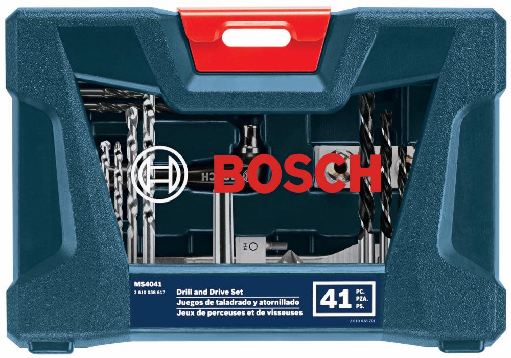 Bosch Drilling and Driving Mixed Bit Set 41pc - Flockneti