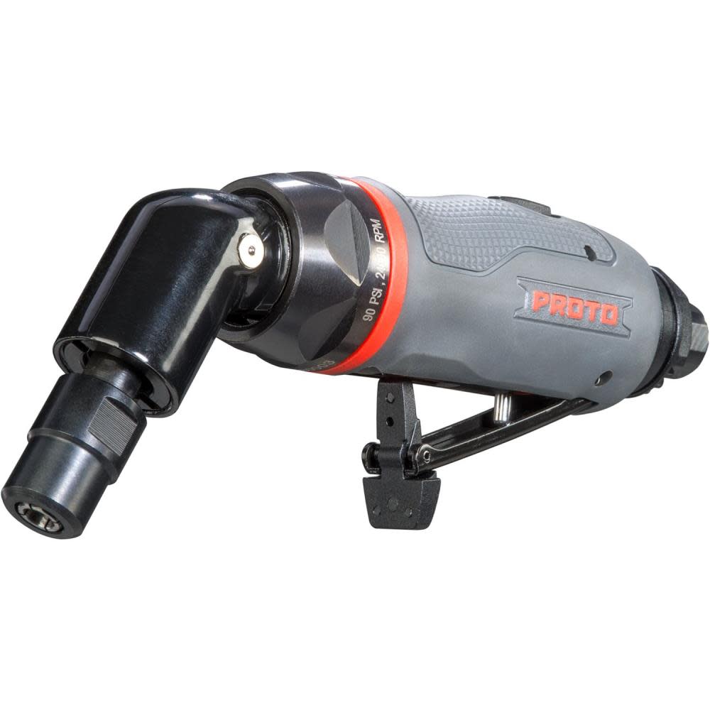 Proto 1/4 In. 120 Angle Insulated Die Grinder 0.3HP Motor - Flockneti