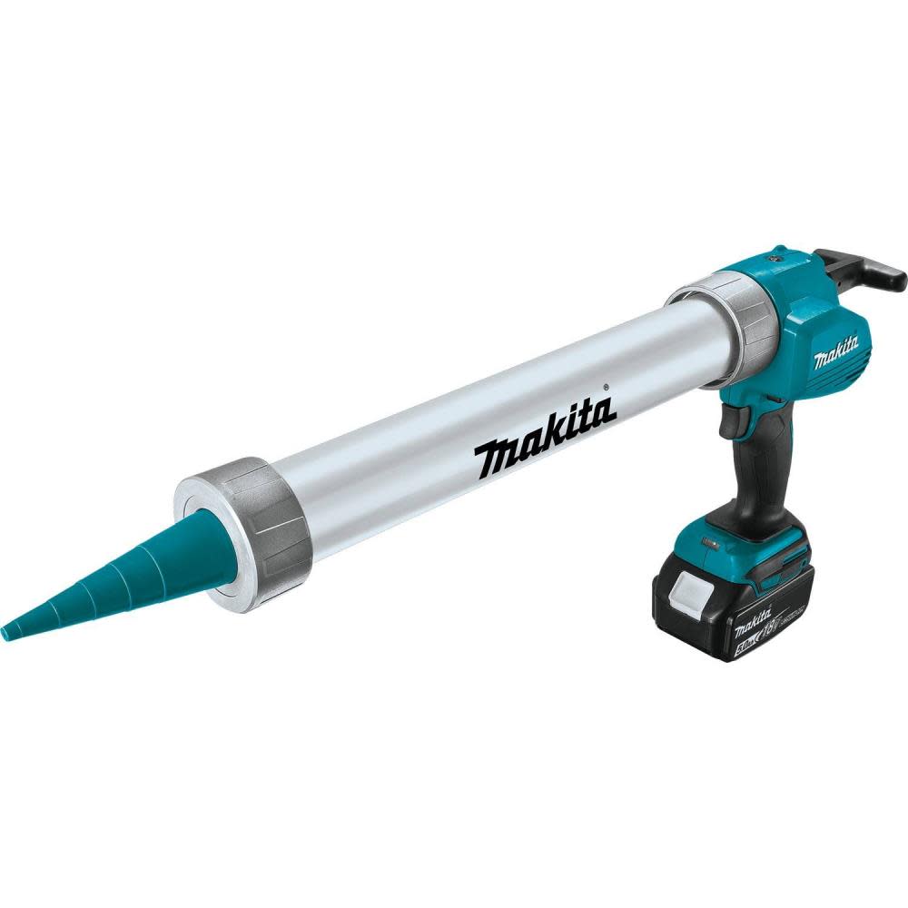 Makita 18V LXT 20 oz Barrel Style Caulk & Adhesive Gun Kit - Flockneti