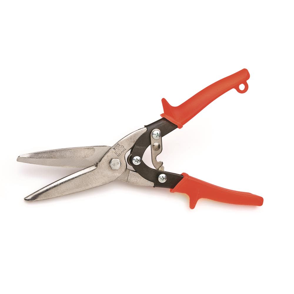 Crescent Wiss Aviation Snips MultiMaster Compound Action Long Cut 10-1/2 In. - Flockneti