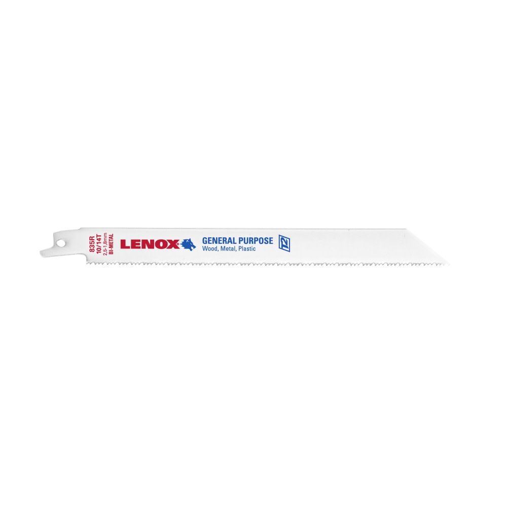 Lenox 8 In. 10/14 TPI Reciprocating Blade 5 Pk - Flockneti