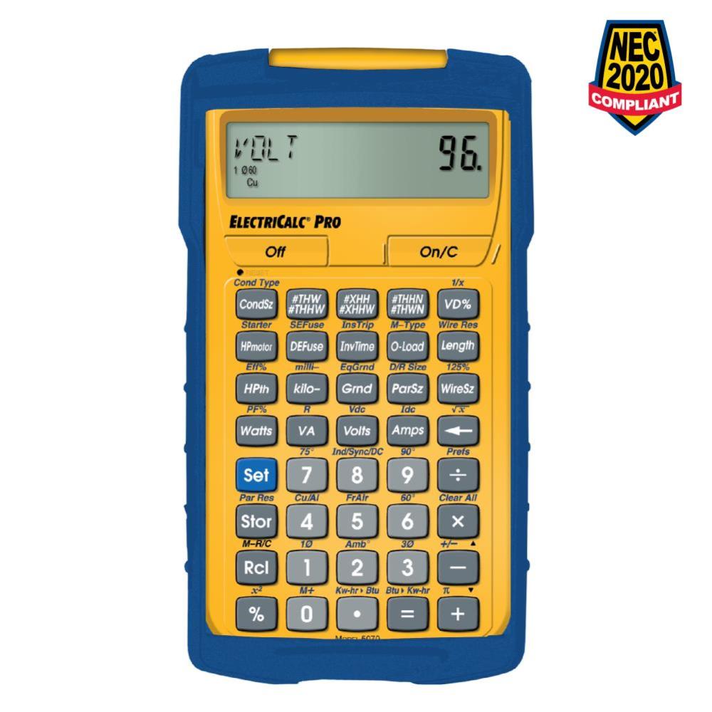 Calculated Industries ElectriCalc Pro Electrical Code Calculator - Flockneti
