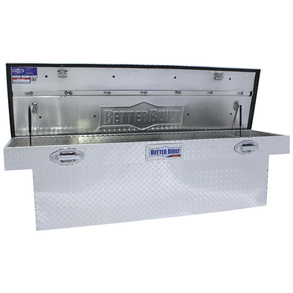 Better Built 63″ SEC Saddle Truck Tool Box DEEP BRITE ALUMINUM - Flockneti