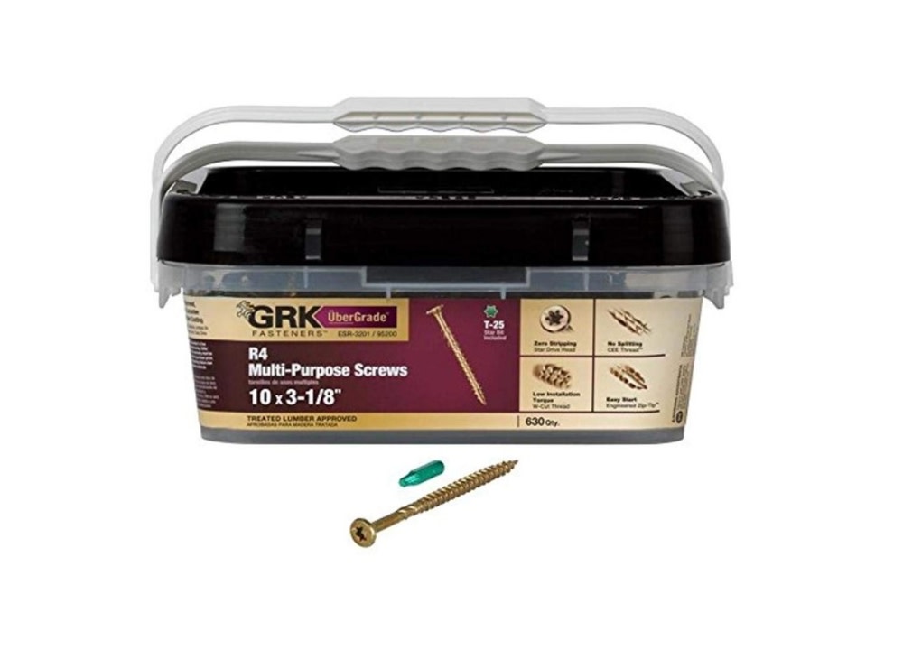 GRK Fasteners R4 Multi Purpose Screws 10 x 3-1/8″ 630qty - Flockneti