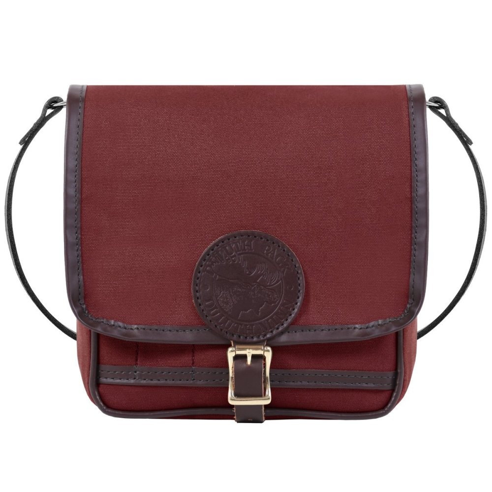 Duluth Pack 4 Liter Capacity Burgundy Conceal & Carry Mini Haversack - Flockneti