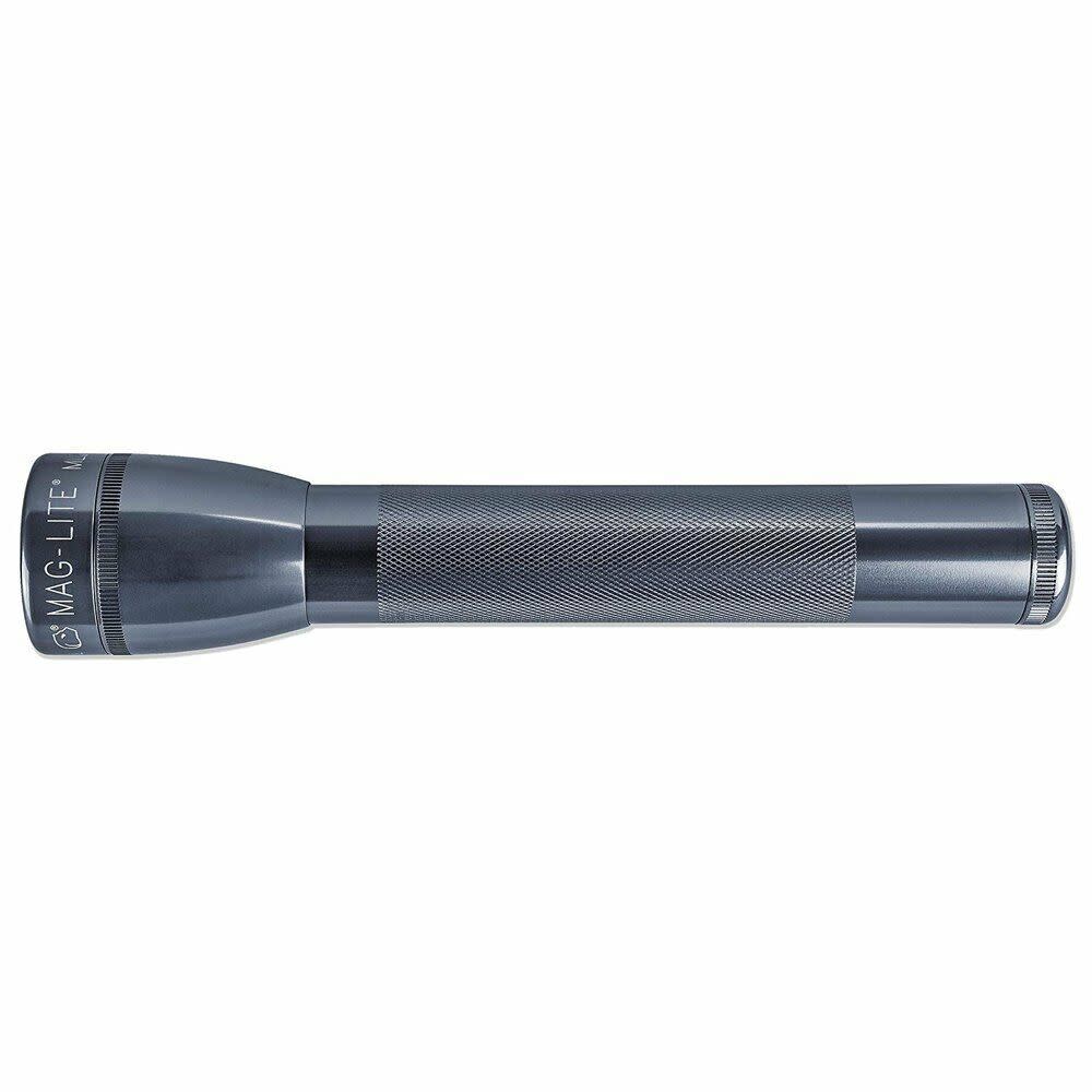 Maglite Flashlight ML25LT 173 Lumens Gray LED 2 Cell C - Flockneti