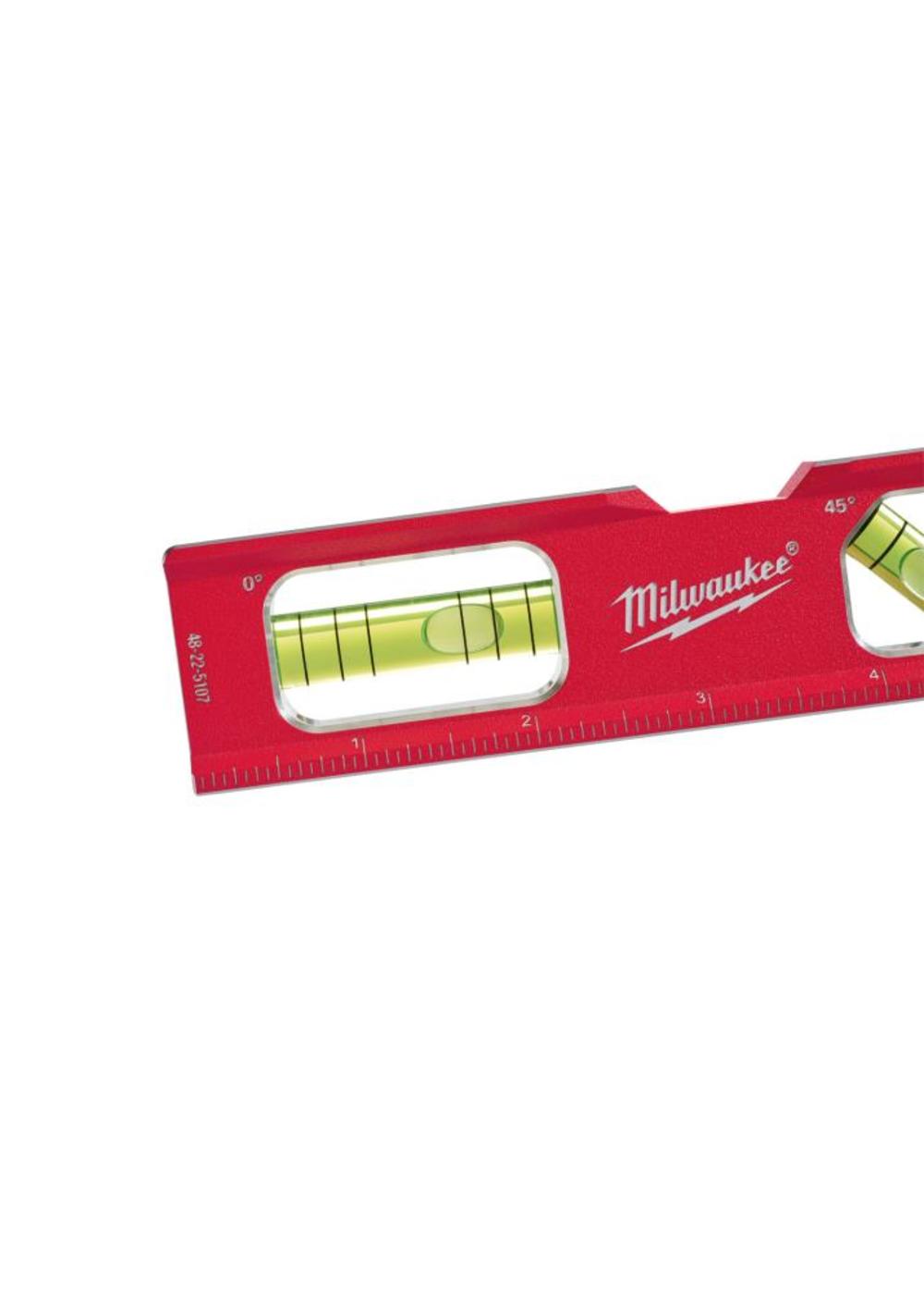 Milwaukee REDSTICK Box Level 48″ and Torpedo Level Bundle - Flockneti