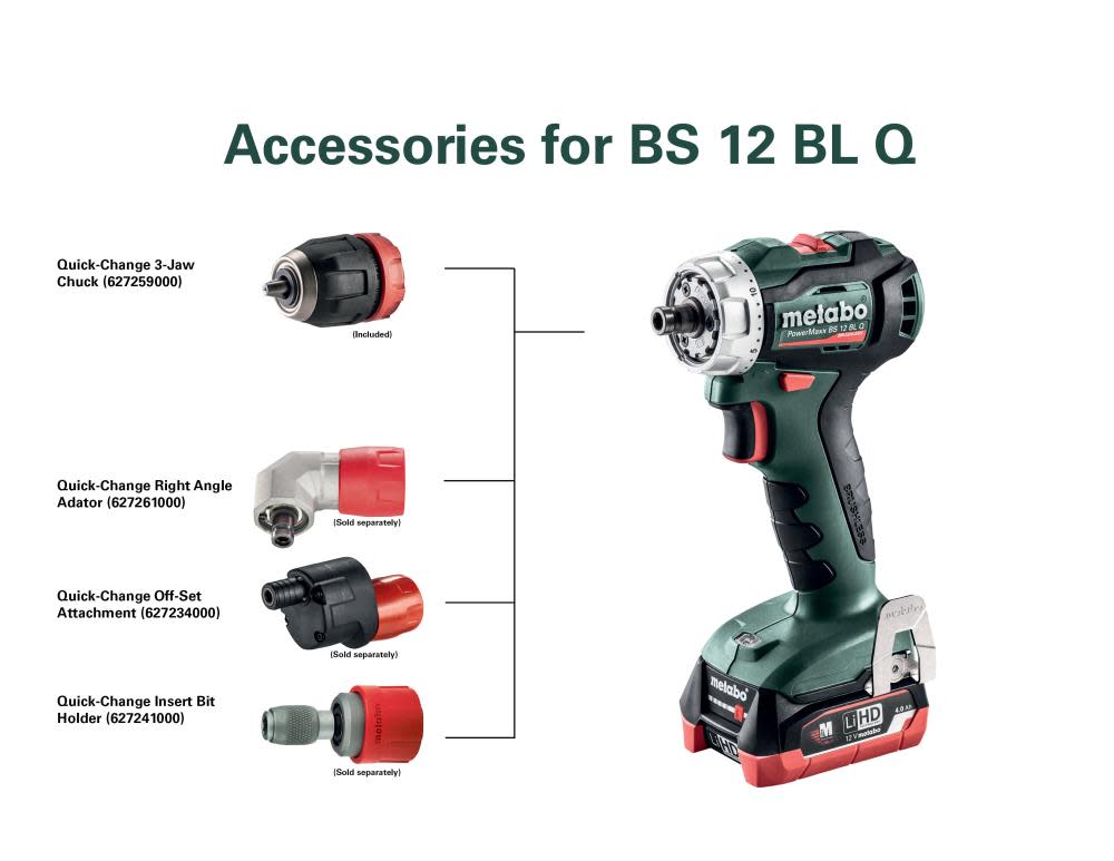 Metabo Quick Right Angle Adapter - Flockneti