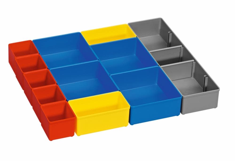 Bosch 12 pc. Organizer Insert Set for L-Boxx System - Flockneti
