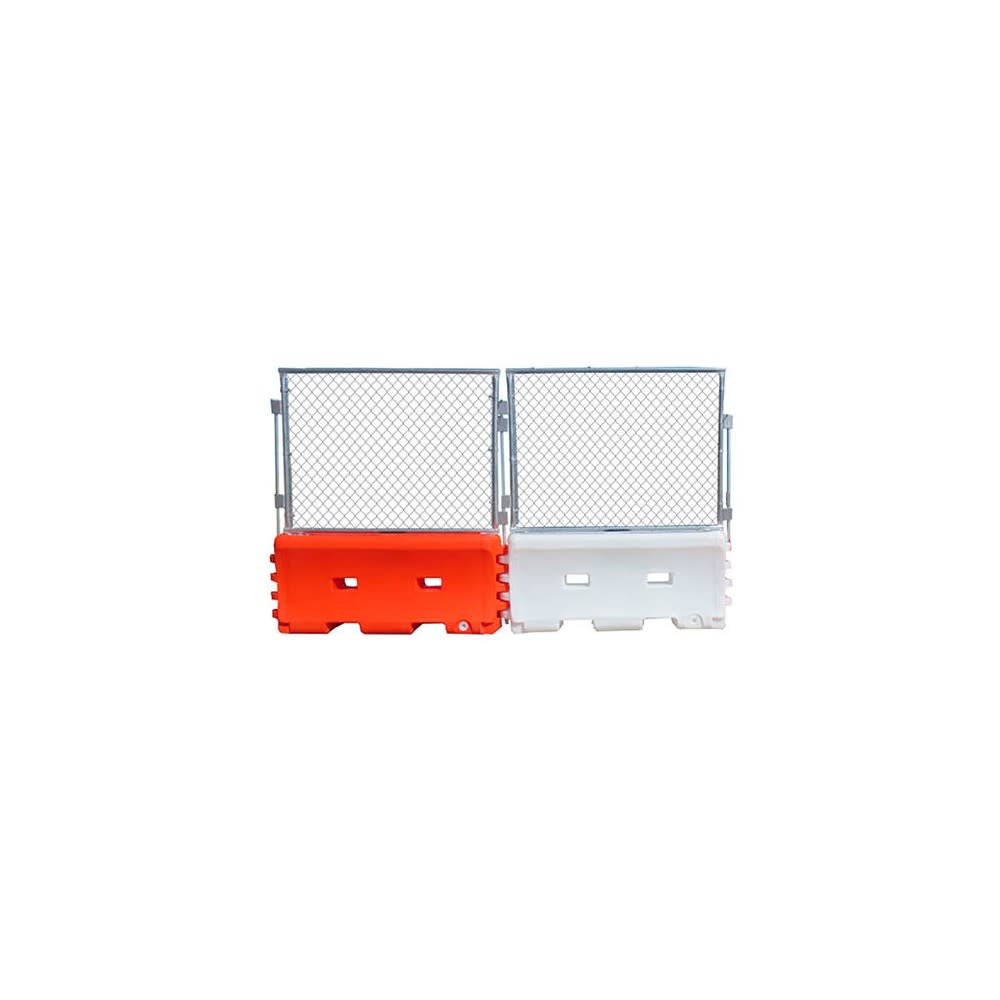 Vizcon 4′ x 6′ Wide TrafFix Water-Wall Fence Panel - Flockneti