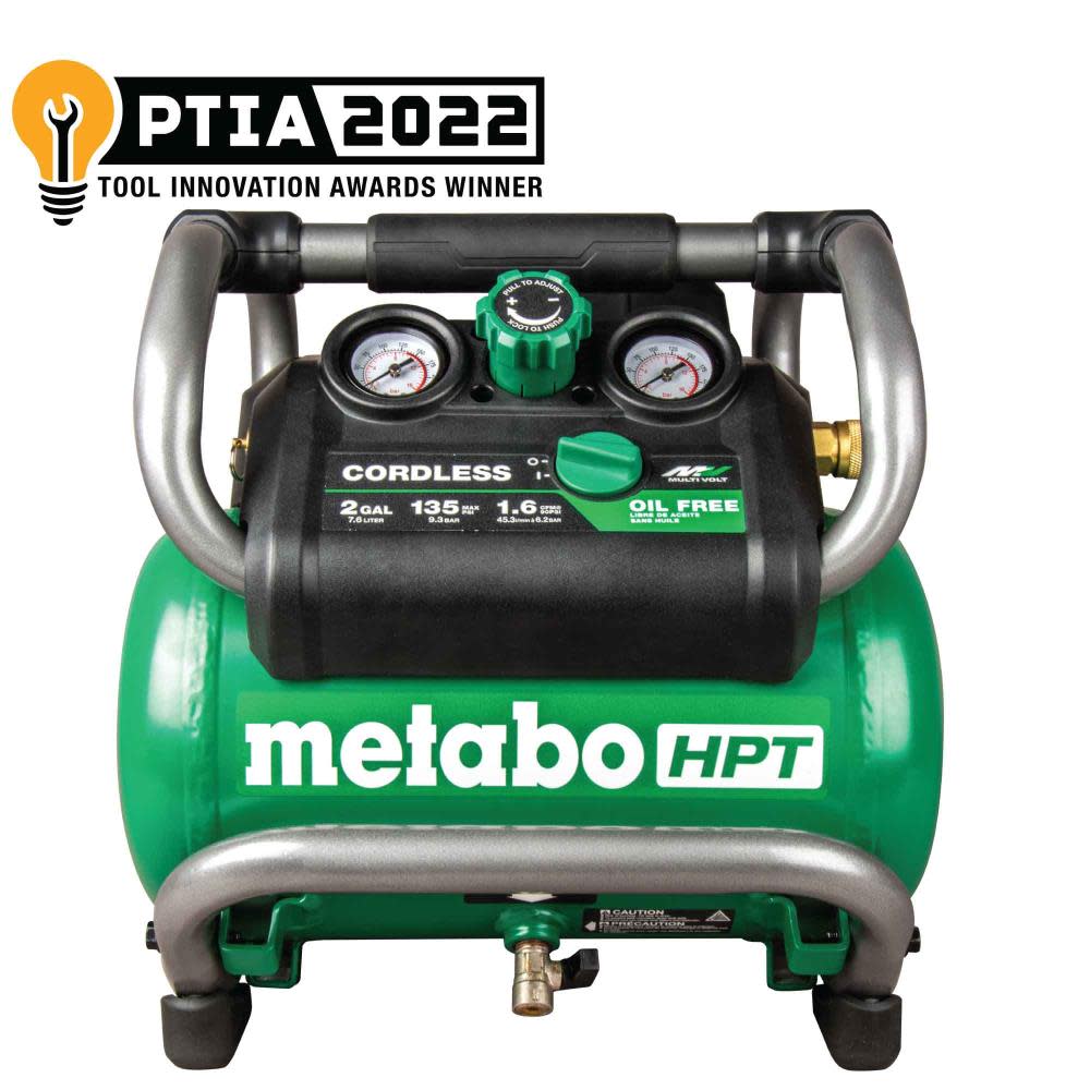 Metabo HPT 36V MultiVolt 2 Gallon Cordless Compressor - Flockneti