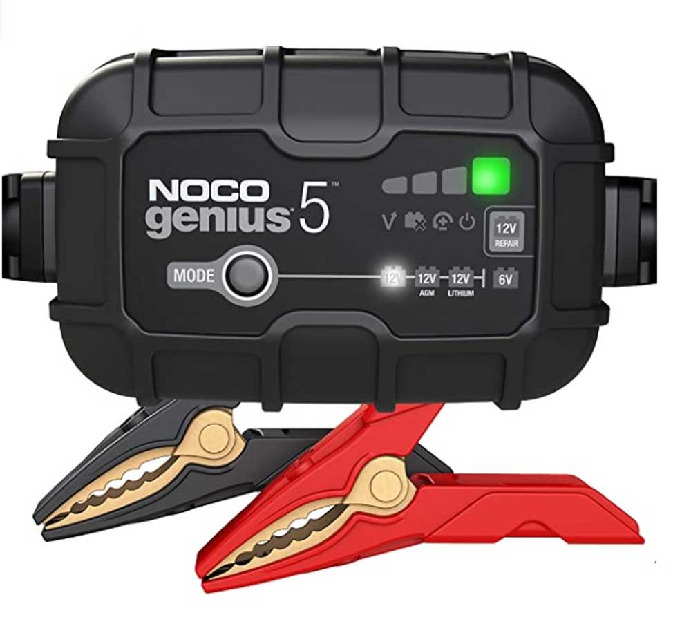 Noco Genius 5 Smart Battery Charger - Flockneti