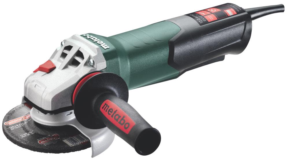 Metabo 4.5″/5″ Angle Grinder with Non Locking Paddle - Flockneti