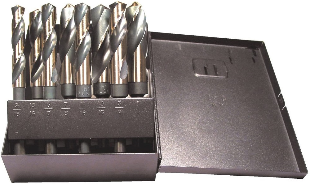 Viking Drill Type 280-UB Magnum Super Premium Reduced Shank Drill 8 Piece Set – 1/2″ - Flockneti