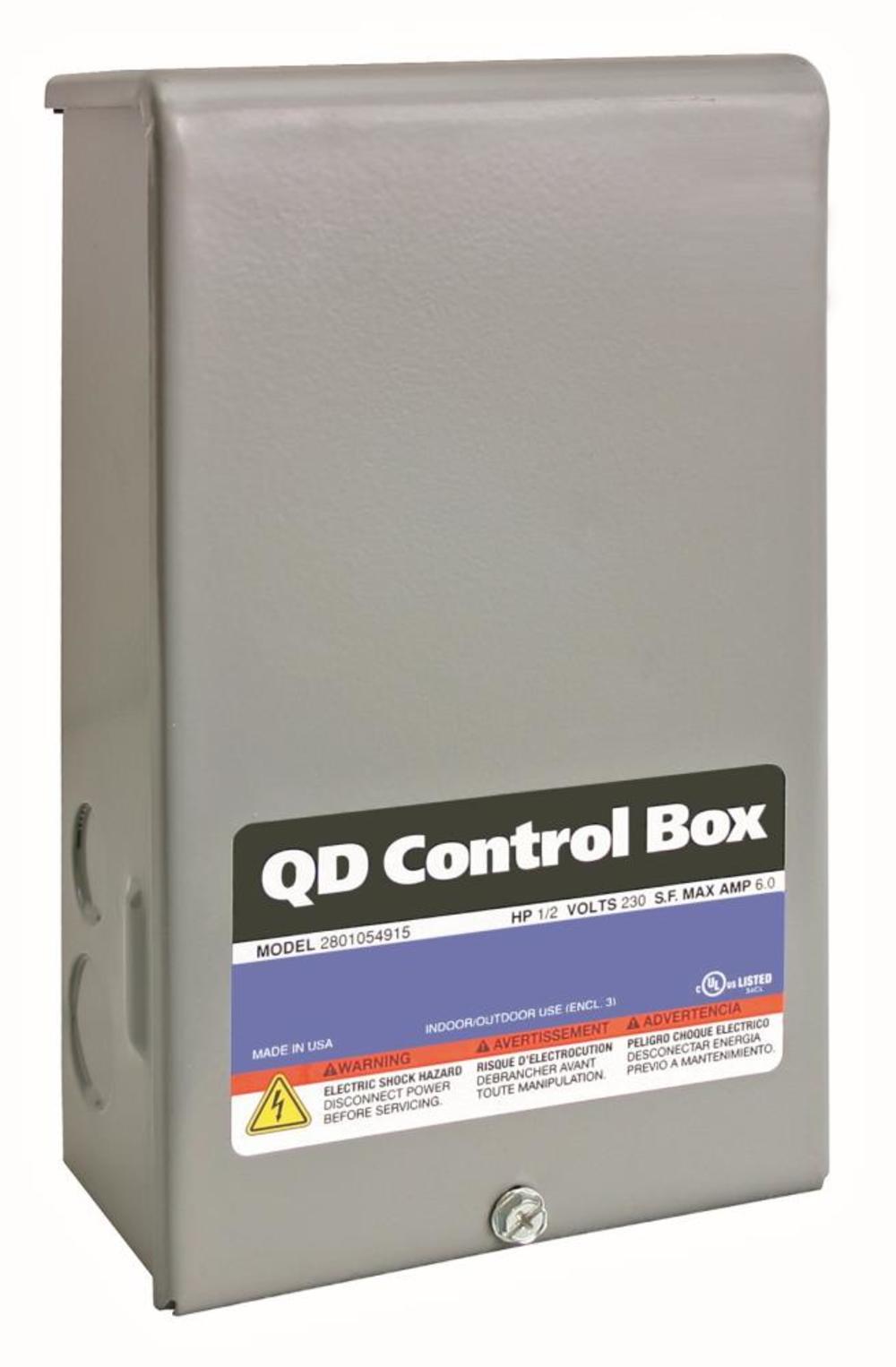 Red Lion 3/4HP 230V Deep Well Pump Control Box - Flockneti