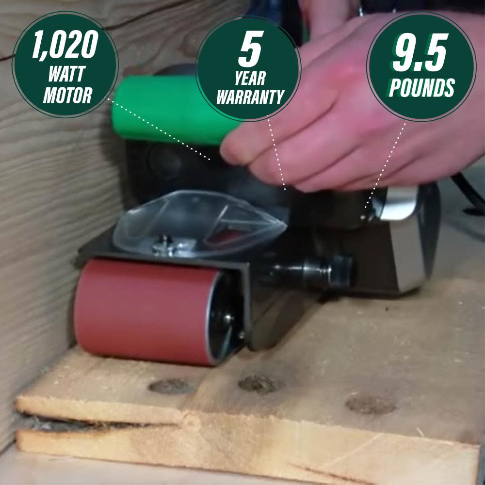 Metabo HPT 3 In. x 21 In. Variable Speed Belt Sander - Flockneti