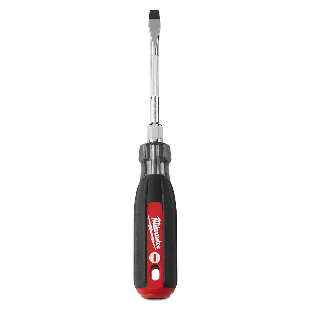 Milwaukee 1/4 in. Slotted – 4 in. Cushion Grip Screwdriver - Flockneti