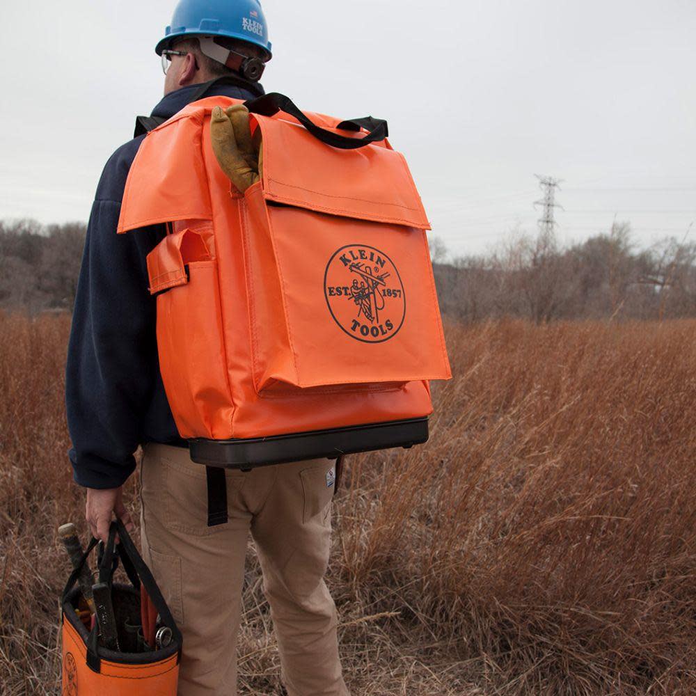 Klein Tools Lineman Backpack Orange - Flockneti
