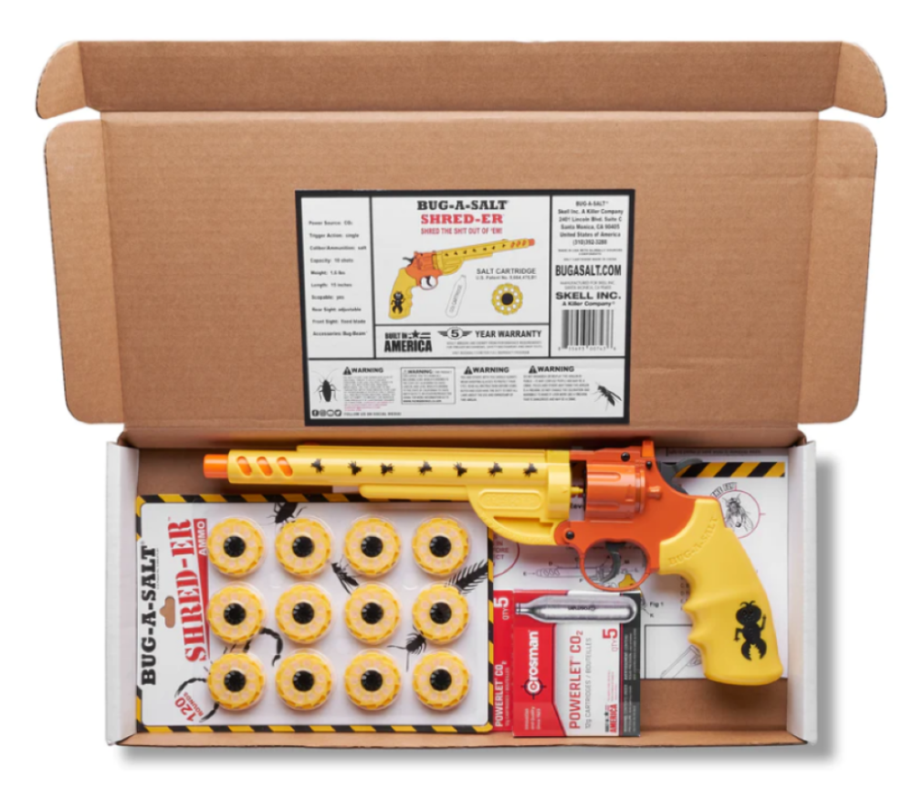 Bug-A-Salt Shred-Er Starter Kit Insect Repellent Device - Flockneti