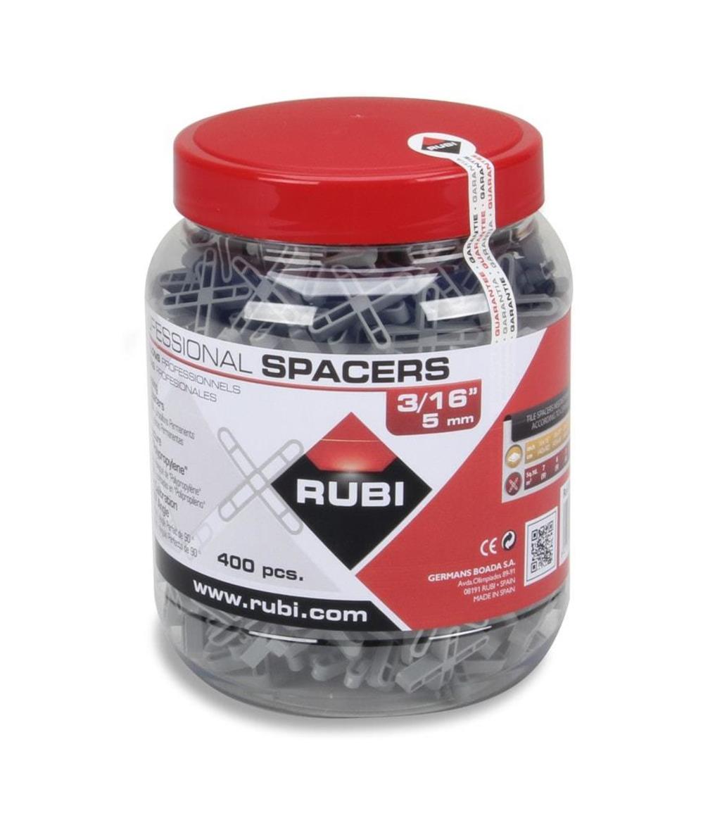 Rubi Tools T Spacers 3/16 In. -(JAR-400 u.) - Flockneti