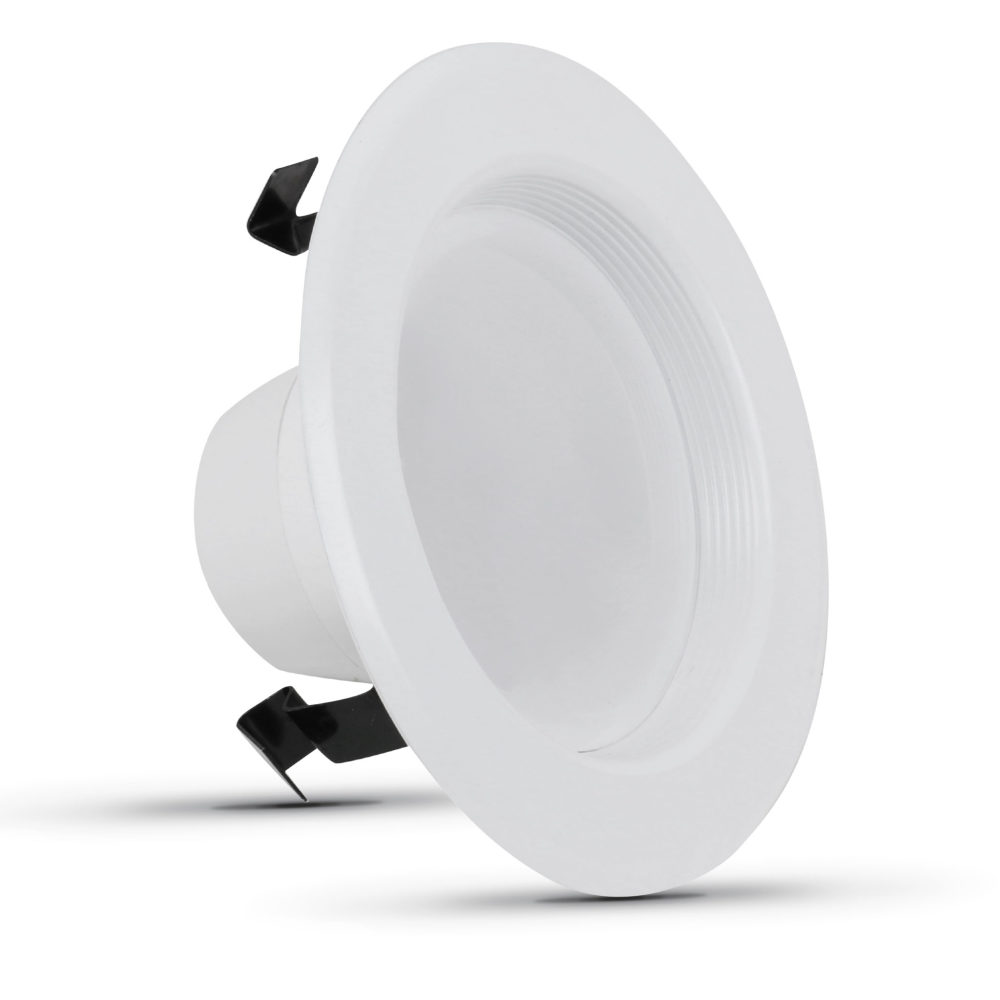Feit Electric 4″ 7.2W LED Recessed Downlight with Baffle Trim - Flockneti