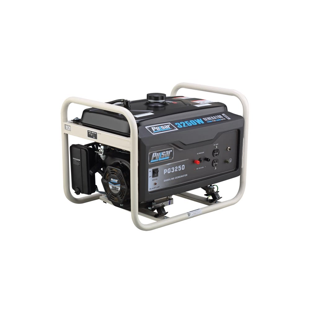 Pulsar Products Generator 120V 3250W 208cc 4 Stroke Gasoline Portable - Flockneti