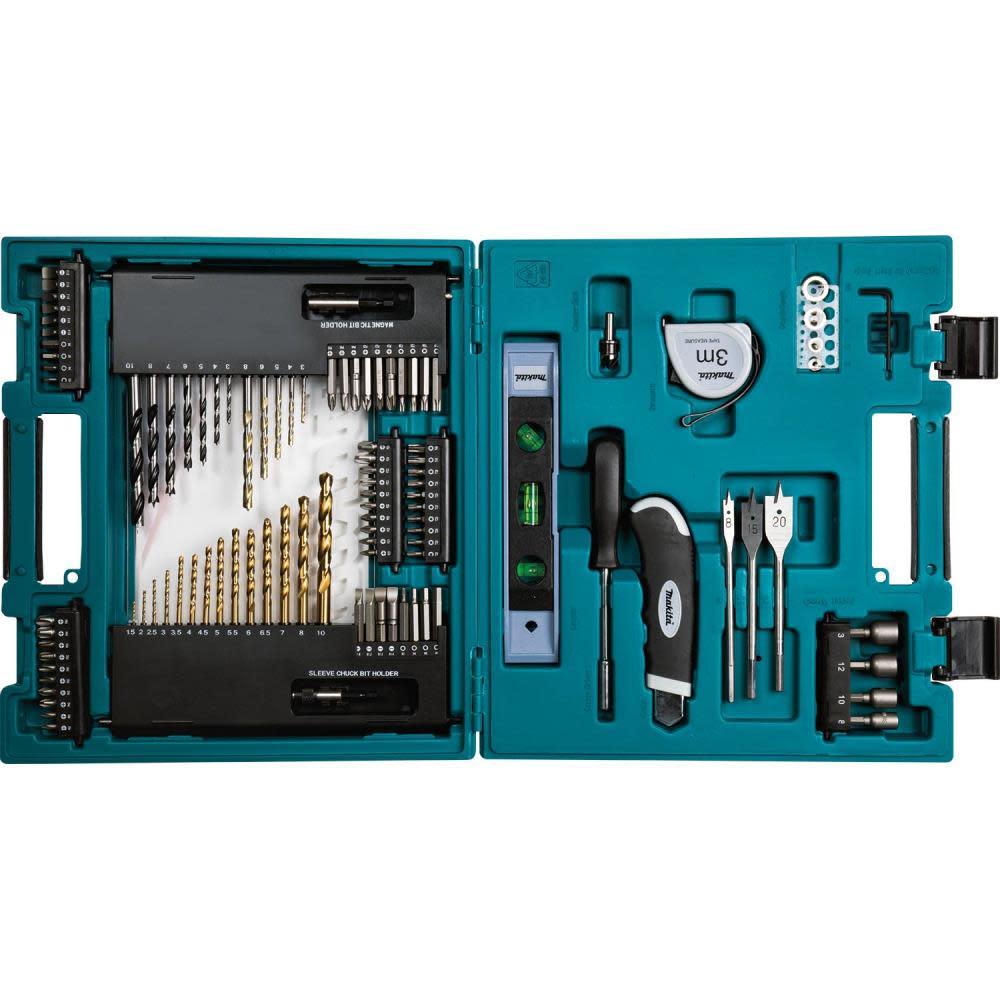 Makita Metric Bit & Hand Tool Set 104pc - Flockneti