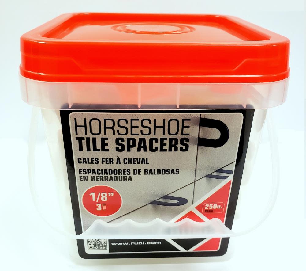 Rubi Tools Spacer Horseshoe 1/8 In. (B-250) - Flockneti