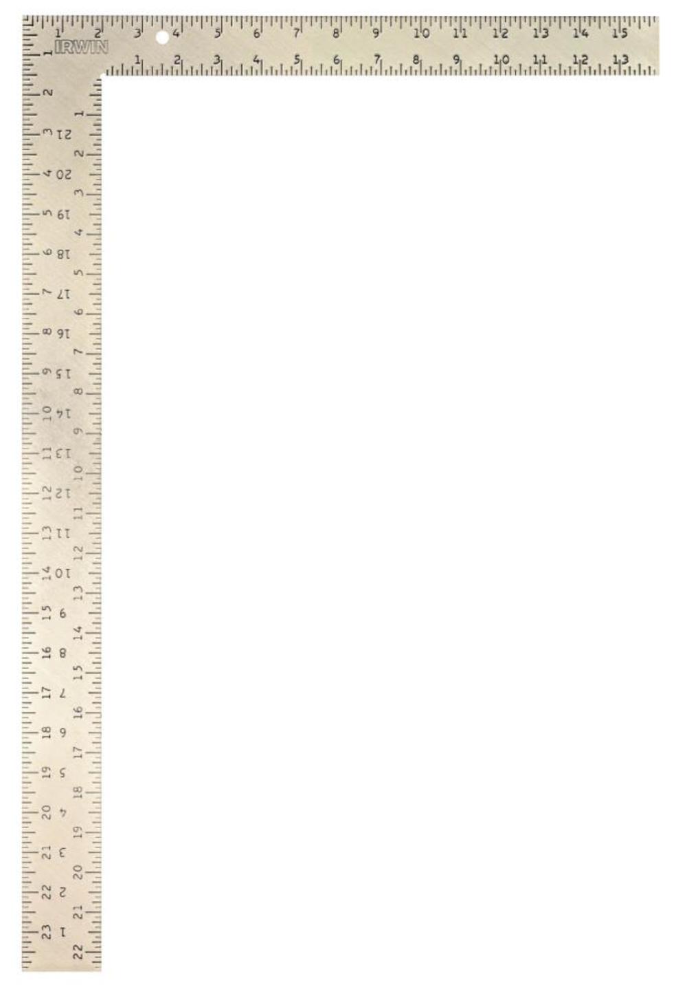 Irwin 16In x 24In Steel Carpenter Square - Flockneti