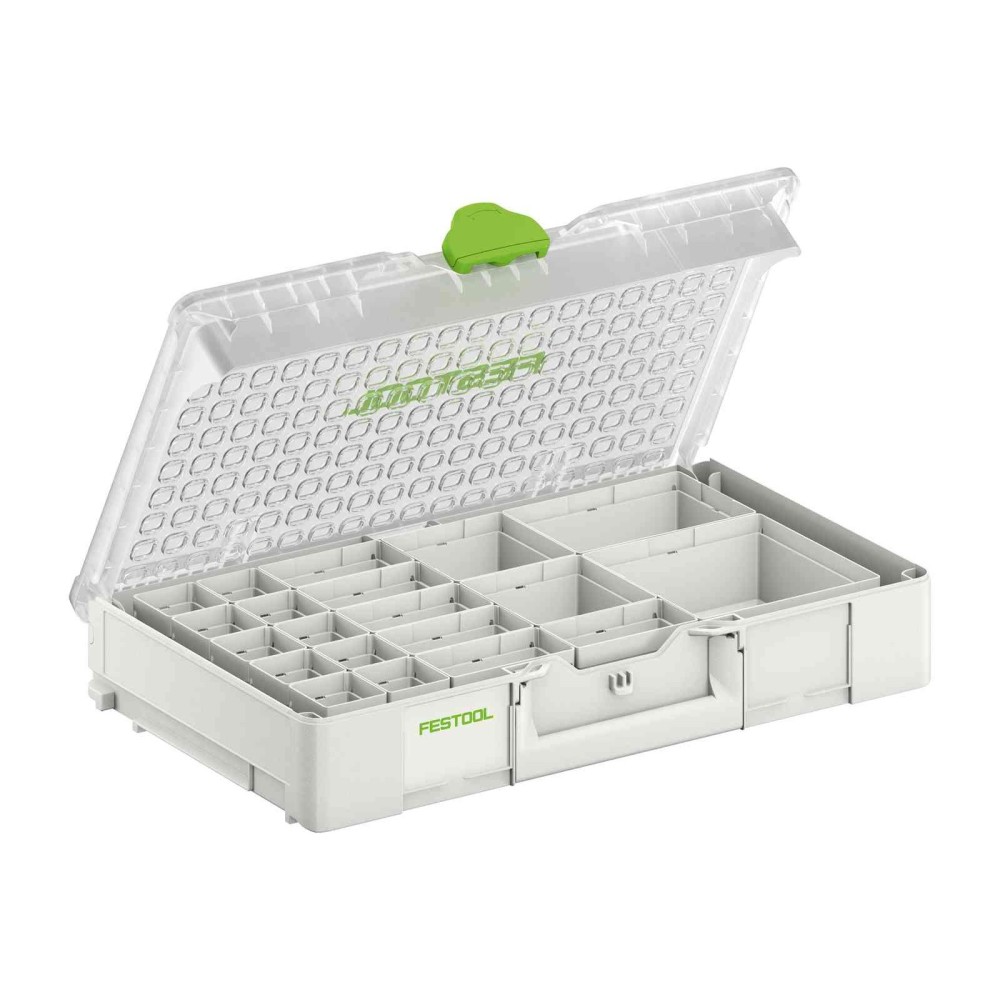 Festool SYS3 ORG L 89 20xESB Systainer Organizer with Containers - Flockneti