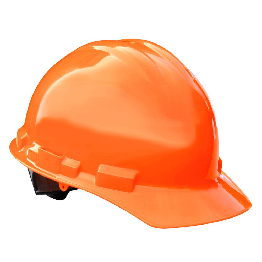 Radians Hard Hat Granite Cap Style 6 Point Ratchet Hi-Vis Orange - Flockneti