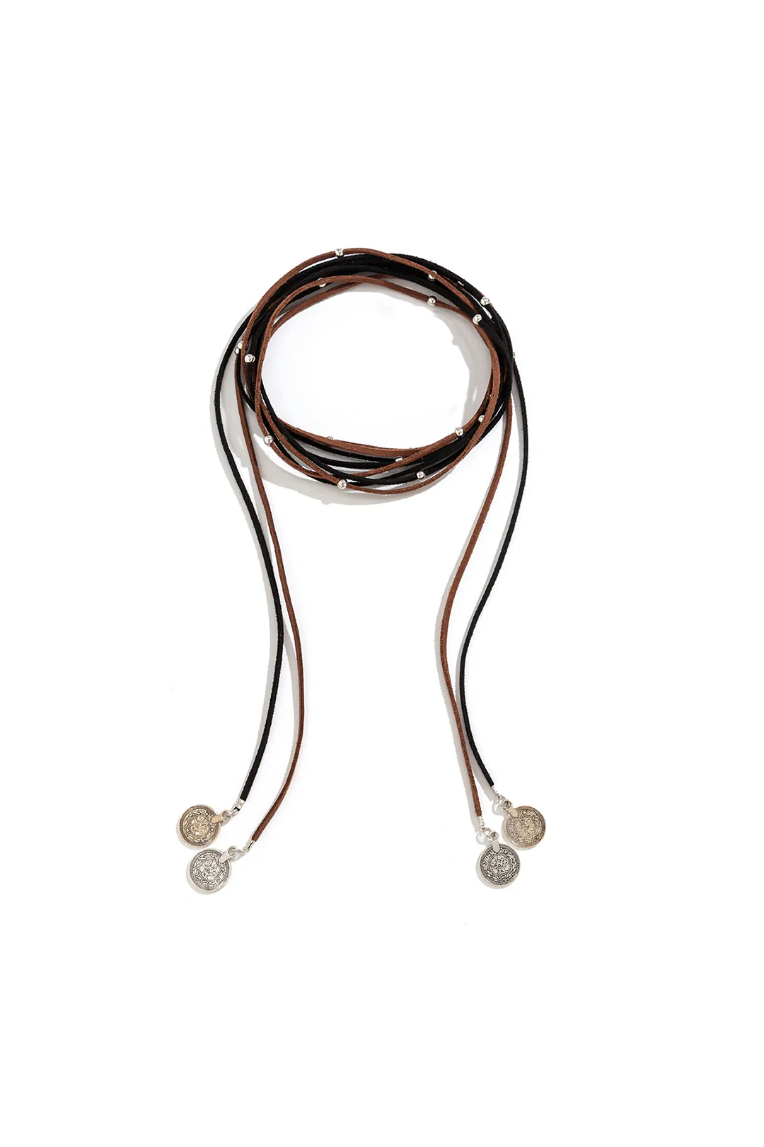 Beaded Color Block Layered Necklace - Flockneti