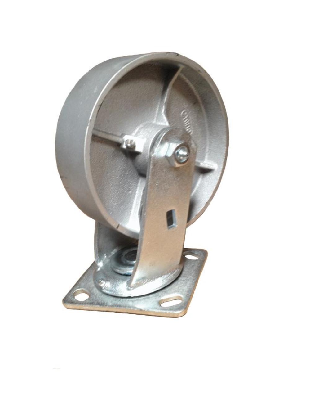 EZ Roll Casters 5In Swivel Steel Caster - Flockneti
