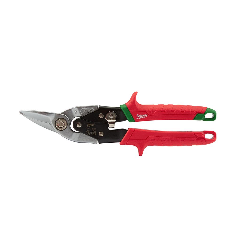 Milwaukee Right Cutting Aviation Snips - Flockneti