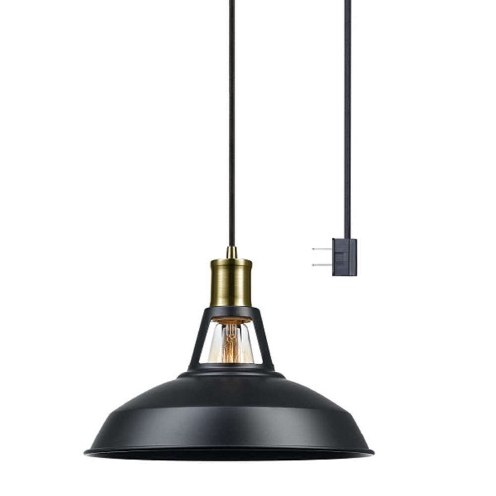 Globe Electric Robin Ceiling Light Antique Brass 60W E26 - Flockneti