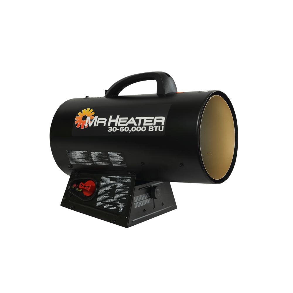 Mr Heater 60000 BTU Quiet Burner Technology Forced Air Propane Heater - Flockneti